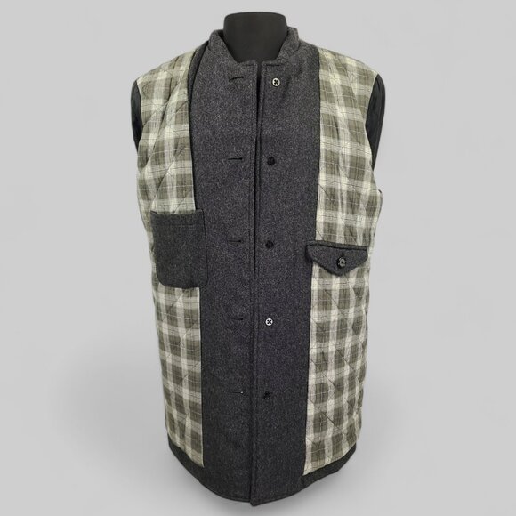 J Crew Men’s Wool Blend Car Coat Gray • Size Medium - Picture 10 of 15